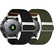 ANBEST Bracelet Pour Garmin Fenix 6 Pro/7 Pro/5, 22 Mm Quick Fit