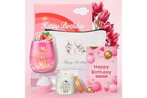 AYGE 18th Birthday Gifts for Girls, Birthday Pamper Gifts for Her Turning 18, Personalised 18th Gift Set, Sister, Best Friends