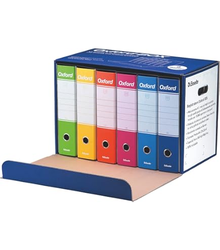 Esselte OXFORD GREEN G82 Registratore Con Custodia, Con Meccanismo N.1