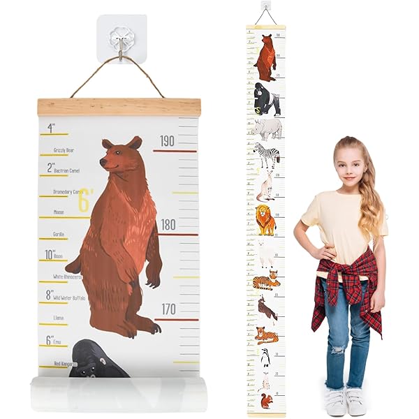 Eowppue Toise Murale Pour Jeunes, Toise Pour Jeunes, Toise