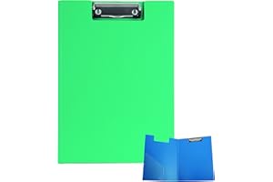 Alevar Portapapeles PVC con tapa A4 verde
