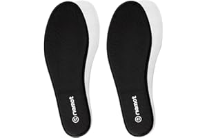 riemot 2 Paar Memory Foam Einlegesohlen für Herren Komfort Einlegesohlen Weich Sohle Schuheinlagen für Sneaker Arbeitsschuhe Wanderschuhe Sportschuhe EU42-47