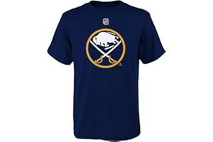 OuterStuff NHL Buffalo Sabres Youth Primary T-shirt pour enfant avec logo de hockey sur glace