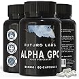Alpha GPC Choline Supplement 600mg per Serving (High Strength) Cognitive Supplements for Memory, Mood & Motivation - Lab Tested, Non-GMO, Nootropic for Brain Made in The UK (60 300mg Capsules)