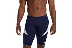 TYR Men's Hexa Curve Splice Jammer Swimsuit Swim Trunks