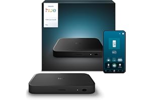 Philips Hue Play HDMI Sync Box 8K - Boitier connecté pour synchroniser jusqu'à 10 lumières avec Vos Jeux vidéo, Films et Musique - Nécessite Philips Hue Bridge - Compatible Dolby Vision HDR10+