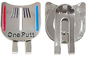 QACUU Magnetic Hat Clip with Golf Ball Markers – Durable and Stylish Golf Accessories for Easy Access on the Green, Ideal for Golfers of All Levels and Cap Styles