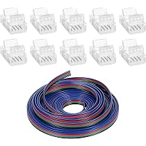 SPORTARC 5 m 22WAG 2 Pin LED Strip Cavo di Estensione 12V Cavo LED Filo per SMD 3528 2835 5050 5630 LED Nastro LED Luce Stringa