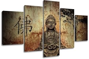 Visario Obraz i druk niemieckiej marki 160 x 80 cm 5502 obrazy na płótnie druki artystyczne Budda obraz ścienny