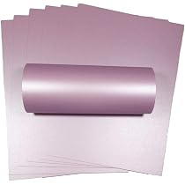 Lot De 20 Papiers Nacrés Double Face Blanc Givré 120g/m² - A4 - Imprimante Jet D'Encre/Laser