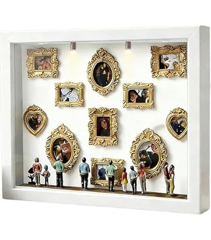 Ticket Shadow Box - Bewaar je herinneringen - 1 stuk - Walnoot