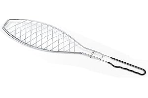 TEPRO BBQ Grill Basket Turner for a Single Large Fish
