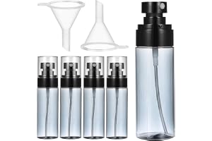 5 st 60 ml sprayflaska, liten, små sprayflaskor för påfyllning, reseflaskor för påfyllning 60 ml, bärbar sprayflaska för parf