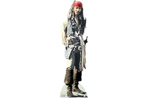 STAR CUTOUTS JACK SPARROW LIFESIZE CARDBOARD CUTOUT STANDEE STANDUP Johnny Depp Pirates of the Caribean