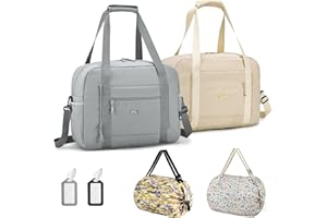 SPAHER 2X Torba Podróżna Bagaż Podręczny 40x30x20 Wizzair Vueling Torba Sportowa Weekendowa Plywacka Wodoodporna Torby Szpitalna Ciążowa Fitness Cabin Bag dla Kobiet Mężczyźni z Mokrą Kieszenią