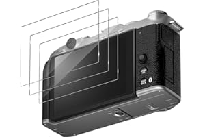Haofun 3 pièces Protecteur d'écran pour FUJIFILM X-M5 pour Verre Trempé, 3 × Protecteur d'écran en Verre Trempé Ultra Transparent pour FUJIFILM X-M5