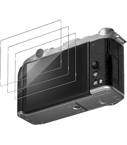 Savvies Displayschutzfolien Für Fujifilm X30 – 6 Stück, Ultra-transparent, Kratzfest, Made In Germany