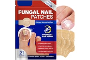 EVEBEATY Fungal Nail Repair Patches – Effective Care Solution for Healthy, Strong Toenails. Easy-to-Use, Fast-Acting & Long-Lasting Results