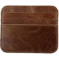 Portafoglio Mini In Pelle Vintage 'Claron' - 6x6x2 Cm, Per Uomo E Donna, Con Pulsante - Foto 11