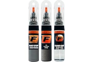 F FIRANTO FIRANTO Kit de Pintura de Retoque Coche para Ford FM6E Magnetic, Set de Reparación de Rayones y Arañazos Incluye 15 ml Bolígrafo para Retocar Pintura Coche, Primer y Barniz