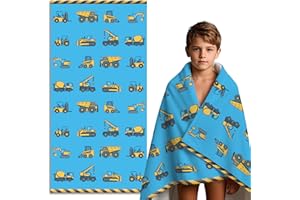 ‎FEELJAM FEELJAM Strandtuch Kinder Strandlaken Junge 80 x 160 cm, Pool Badetuch Schnelltrocknendes, Blu Strandt¨¹Cher
