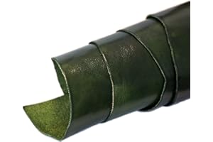 ‎TIME RESISTANCE Time Resistance Lederreste, Pflanzlich gegerbt, Vollnarbiges Rindsleder, 1,2-1,6mm (3-4oz) Dicke, für Basteln, Werkzeug, Nähen, Hobby, Werkstatt, Handarbeit