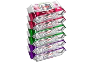 ROXLIN Mr. OXY Maxima Allzweck-Reinigungstücher – Streifenfrei, Fettlösend, Schnell Trocknend, Duft nach Lavendelbrise – Mit Weißem Essig & Natron – Ohne Nachspülen, Einfache Reinigung (Gross Mix #2)