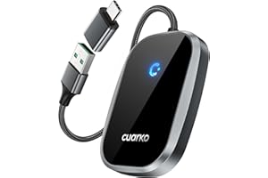 Android Auto Wireless Adapter, Cuarko 2024 Neuester Wireless Android Auto Adapter für Autos mit kabelgebundenem Android Auto und Smartphones mit Android 12+, Plug & Play, OTA-Unterstützung