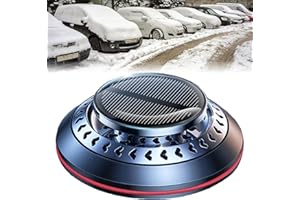 GINGER TECH Elektromagnetische molekulare Interferenz Frostschutzmittel Schnee Entfernung Instrument, Fahrzeug Mikrowelle Molekular Enteisung Instrument, Solarbetriebene Auto Diffusoren für ätherische