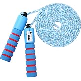 KONVINIT Skipping Rope for Kids Adjustable Skipping Rope, Foam Handle Skipping Rope for School Play or Outdoor Activity