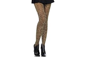 Leg Avenue Damen-Strumpfhose Lurex schimmernd