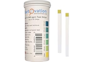 BARTOVATION Composés d'Ammonium Quaternaire kit de test 0-1500 ppm [flacon de 50 bandelettes]