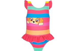 PAW PATROL Bañador Patrulla Canina | Bañador Natacion Niña Skye | De Una Pieza