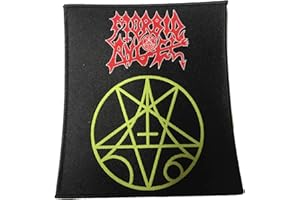 EARACHE Morbid Angel 'Pentagram' Woven Patch