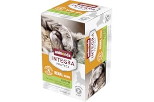 animonda Integra Protect Rein Chat Nourriture Humide pour insuffisance rénale Dinde Pure 6 x 100 g