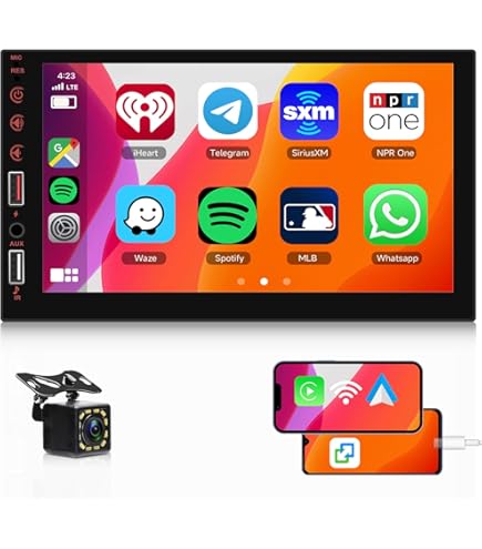 SXAUTO Android 13 Autoradio Pour Mitsubishi Pajero Sport 2 L200 (2008-2016) - Sans Fil Carplay + Android Auto - 2G+32G - Camu00e9ra Arriu00e8re Gratuit - IPS 9 Pouce 2 Din - Dab Volant Fast-Boot Bluetooth 4G