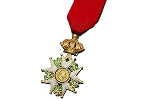 Trikoty Reale Ordine della Legione d'onore Medaglia Militare Francese Riproduzione Premio Cavaliere Ordine al Merito di Napoleone