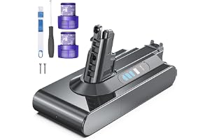 Morpilot Batteri för Dyson V10 SV12 Absolute Animal Motorhead | Pro Fluffy Extra Cyclone sladdlös borstdammsugare, byt del 96