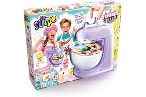 Canal Toys – So Slime – Yummy Twist & Slime | Robot-mixeur Miniature pour créer des slimes | 3 Recettes + décos Mignonnes – Non Toxique, Facile à Nettoyer – Activité créative Enfant 6 Ans+ – SSC 357