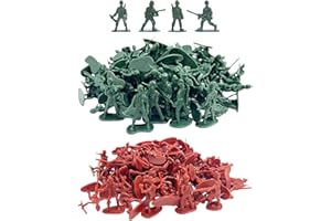 HDGSAFD 200 Piezas De Soldados y Juguetes para Hombres, Personajes Mini De Entrenamiento Con Animales