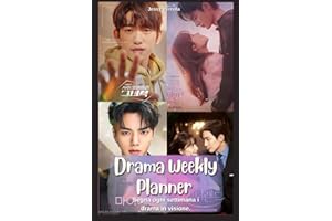 Drama Weekly Planner: segna ogni settimana i drama in visione su questo Diario con alcune delle locandine dei drama più belli (Corea del Sud: Kdrama, K-pop, K-world)