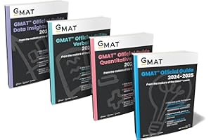 GMAT Official Guide 2024-2025 Bundle: Books + Online Question Bank: Official Guide / Quantitative Review / Data Insights Review / Verbal Review; Has ... Explanations; Digital Flashcards, Games