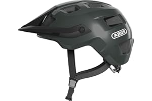 ABUS MTB helmet MoTrip - robust bike helmet with height-adjustable peak for mountain bikers - customised fit