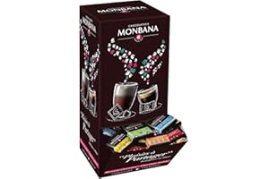Monbana 150 Carrés De Chocolat Noir Monbana, Pures Origines, Du Ghana, D'Equateur, Costa Rica, Papouasie Et Tanzanie. Boite Distributrice , 600 G (Lot 1)