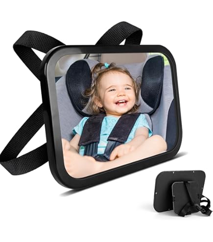 Specchietto Retrovisore Per Bambini - 360° Regolabile E Infrangibile Per Auto - Foto 8