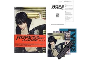 GENERIC j-hope - [HOPE ON THE STREET VOL.1] (Weverse Albums Ver.) Photo Zine + Postcard + Sticker + Lyric Book + Book Band + QR Card + User Guide + 2 Extra Photocards