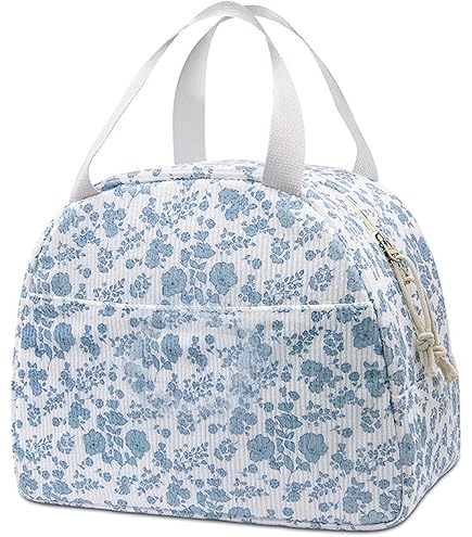 Sac Isotherme Repas Pliable - 2 Pièces - Pour École, Bureau, Pique-Nique - 23x17x13 Cm