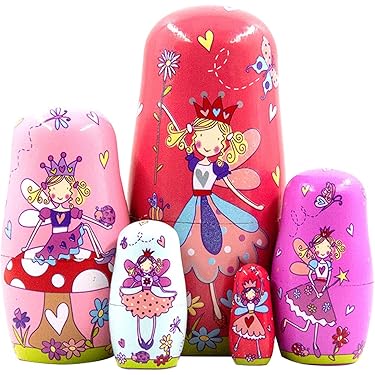 Poupées Gigognes Russes En Bois - 10 Pièces Animaux Mignons - Jouet Éducatif Emboîtable Pour Enfants, Décoration Chambre