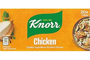 Knorr Chicken Stock Cubes gluten-free to add a rich chicken flavour to your dishes 20x 10 g