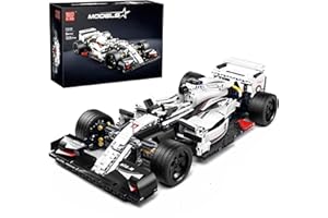 Mould King Technique Formula Kit de construction de voiture de course 1235 pièces pour enfants - Objet de collection - Cadeau pour garçons et filles à partir de 10 ans ou fans adultes (version